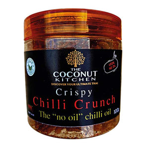 The Coconut Kitchen - Crispy Chilli Crunch, 100g | Pack of 6