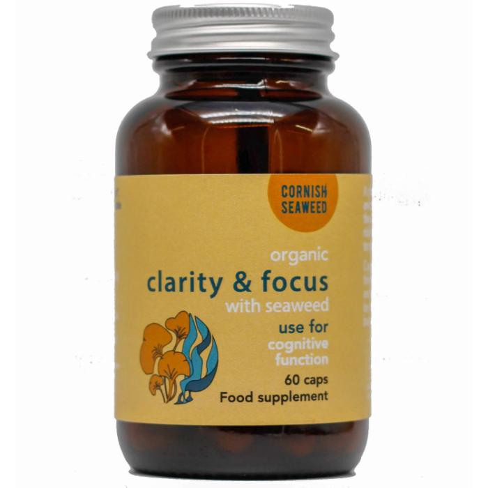 The Cornish Seaweed Company - Clarity & Focus, 60 Capsules