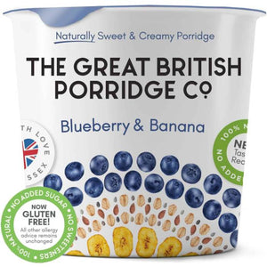 The Great British Porridge Co - Porridge Pot, 60g | Multiple Flavours