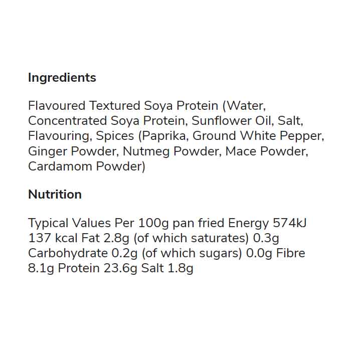 The No Meat Company - No Chick Strips, 320g - back