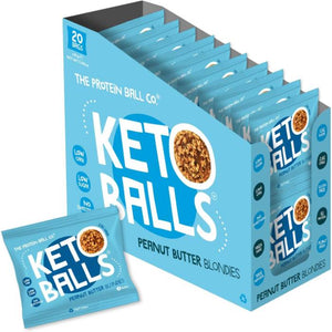 The Protein Ball Co - Keto Ball, 25g | Pack of 20 | Multiple Flavours