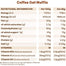 The Protein Ball Co - Protein + Vitamin Balls Coffee Oat Muffin, 45g  Pack of 10  - Back