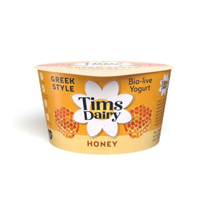 Tims Dairy - Greek Yoghurt and Honey | Pack of 6 | Multiple Sizes