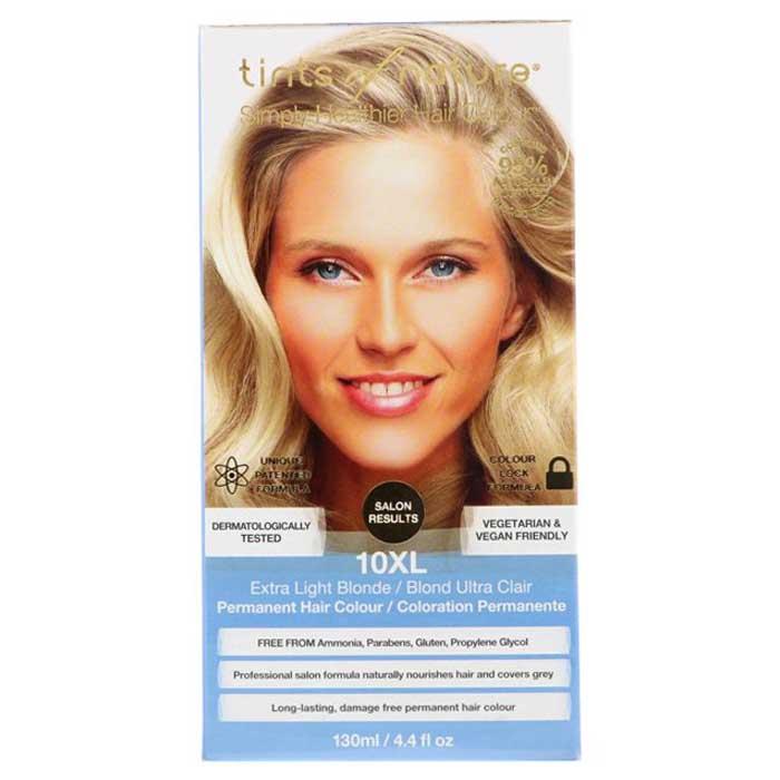 Tints Of Nature - 10XL Extra Light Blonde Permanent Hair Dye, 130ml