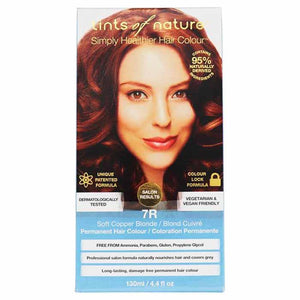 Tints Of Nature - 7R Soft Copper Blonde Permanent Hair Dye, 130ml
