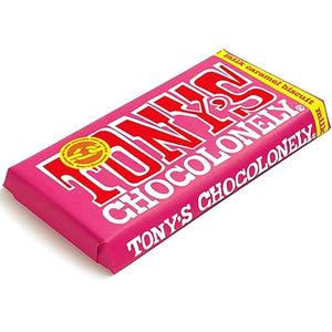 Tony's Chocolonely - Milk Caramel Biscuit Fairtrade, 180g | Pack of 15