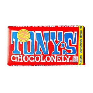 Tony's Chocolonely - Milk Chocolate, 180g | Pack of 15