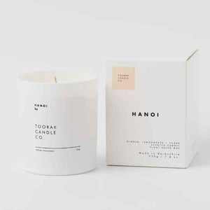 Toorak Candle Co - Hanoi Natural Wax Candle, 220g