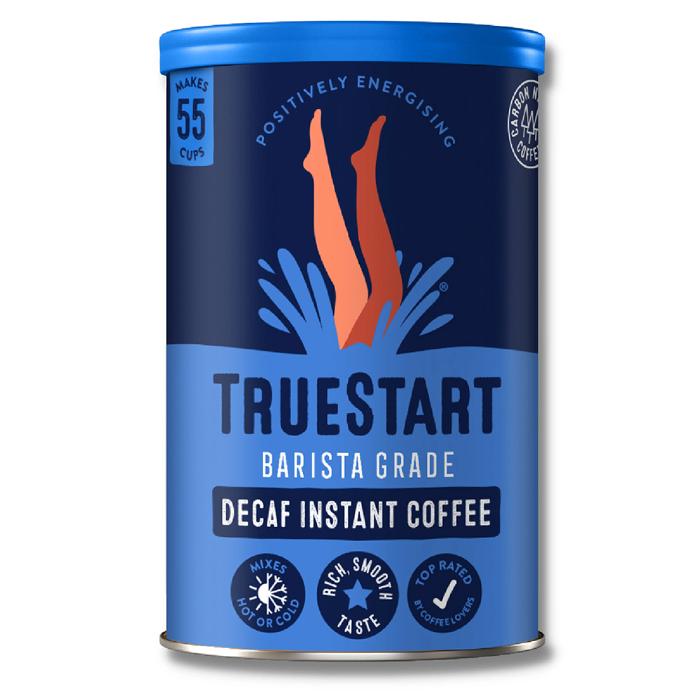 TrueStart Coffee - Barista Grade Decaf Instant Coffee, 100g - Pack of 6