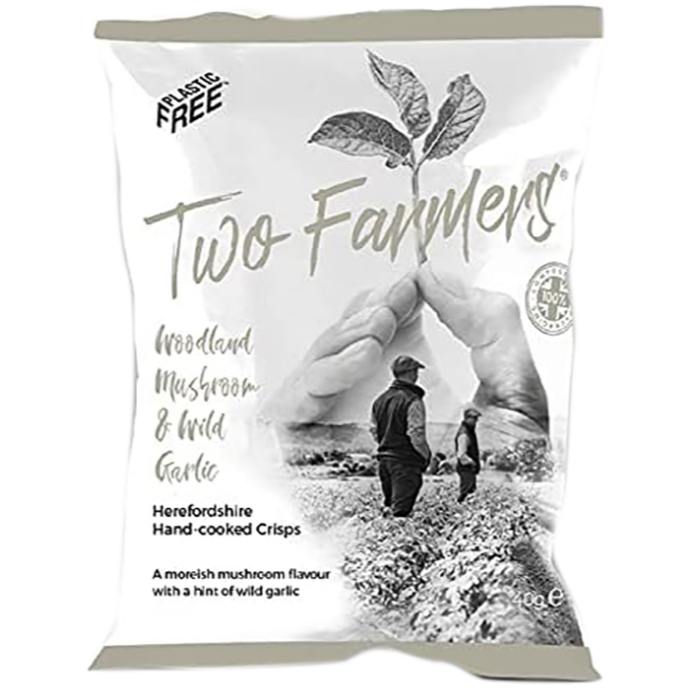 Two Farmers - Woodland Mushroom & Wild Garlic, 40g  Pack of 24