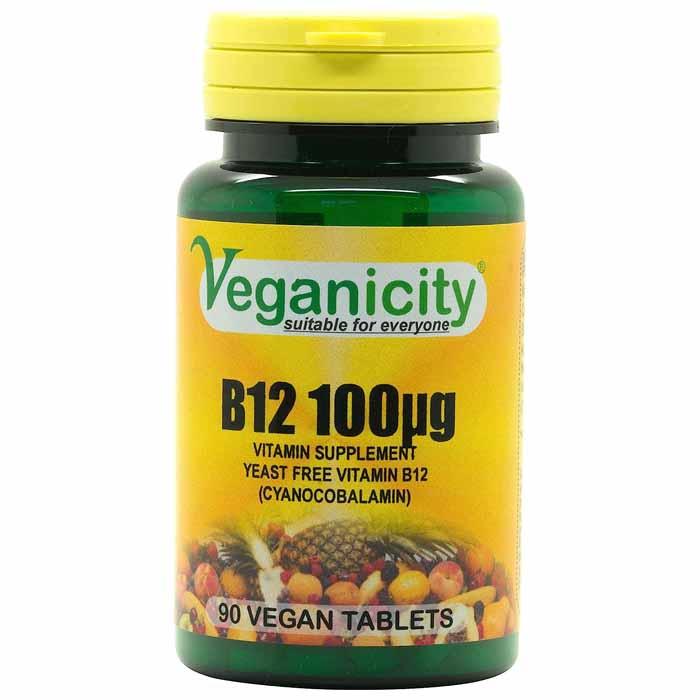 Veganicity - B12 100mcg, 90 Capsules