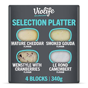 Violife - Violife Plant Based Cheese Selection, 340g | Pack of 5