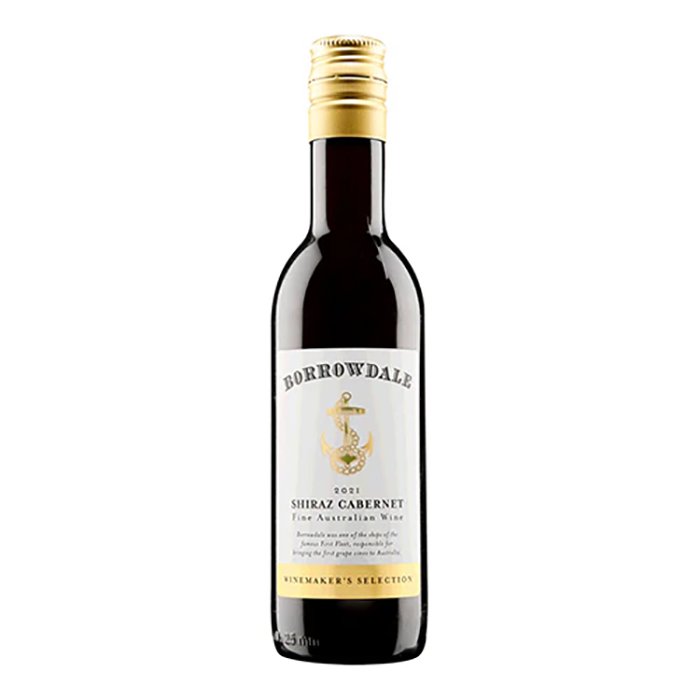 Virgin Wines - Borrowdale Shiraz Cabernet, 187ml  Pack of 24