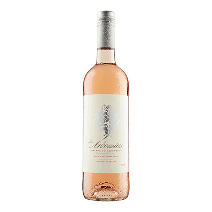 Virgin Wines - Les Arbousiers Coteaux du Languedoc Cinsault Grenache Rose, 75cl  Pack of 12
