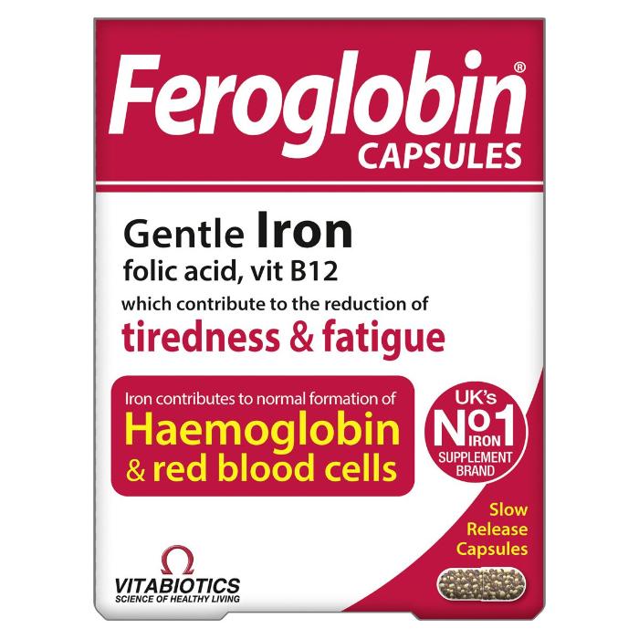 Vitabiotics - Feroglobin Slow Release, 30 Caps