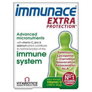 Vitabiotics - Immunace Extra Protection, 30 Tabs