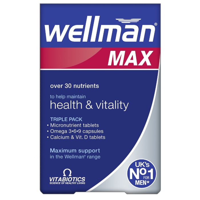Vitabiotics - Wellman Max, 84 Tabs