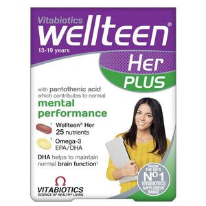 Vitabiotics - Wellteen Her Plus, 56 Tabs