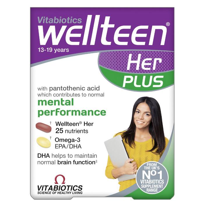 Vitabiotics - Wellteen Her Plus, 56 Tabs