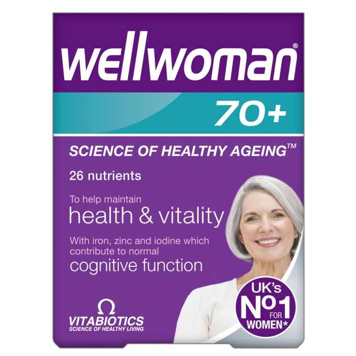 Vitabiotics - Wellwoman 70+, 30 Tabs