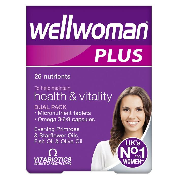 Vitabiotics - Wellwoman Plus Omega-3 6 9, 56 Tabs