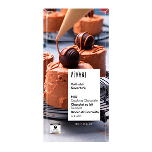 Vivani - Cooking Chocolate, 200g | Pack of 10 | Multiple Types