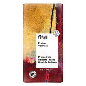 Vivani - Organic Milk Praline, 100g | Pack of 10