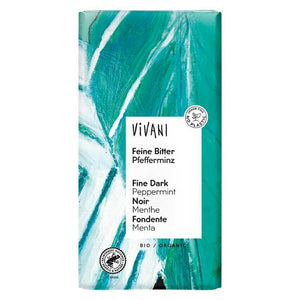 Vivani - Organic Peppermint Chocolate, 100g | Pack of 10