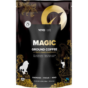 Vivolife - Organic F/T Gr Coffee with Lions Mane Mushroom, 280g