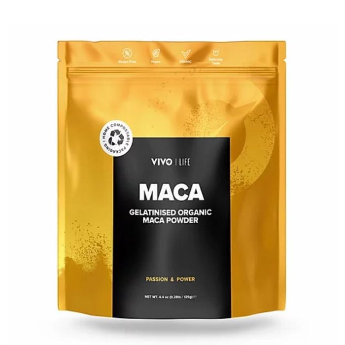 Vivolife - Organic Gelatinised Maca Powder, 125g