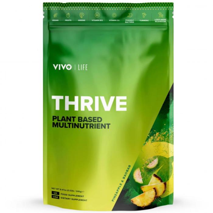 Vivolife - Thrive Greens & Multinutrient Pineapple & Baobab, 240g