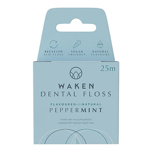 Waken Mouthcare - Dental Floss Peppermint - Pack of 6