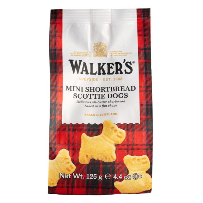 Walker's Shortbread - Mini Scottie Dogs Shortbread Bag, 125g