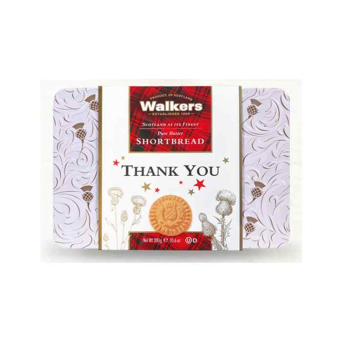 Walker's Shortbread - Thank you Shortbread Tin, 300g