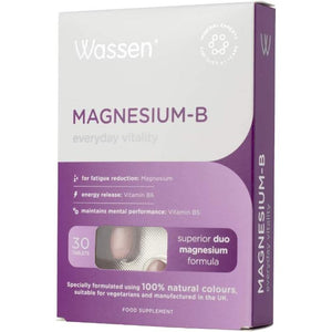 Wassen International - Magnesium B, 30 Tabs