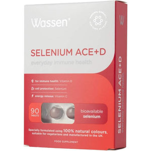 Wassen International - Selenium Ace+D, 90 Tabs