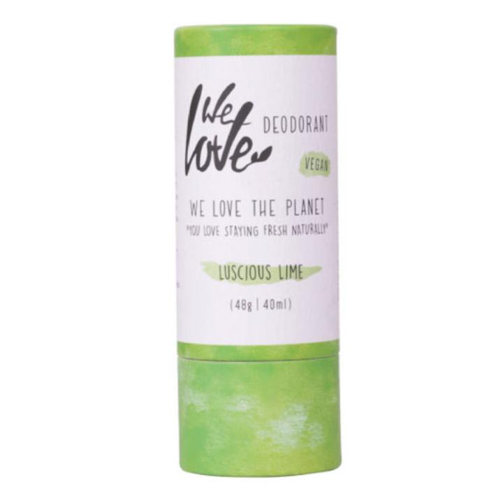 We Love The Planet - Natural Deodorant Stick Luscious Lime, 48g