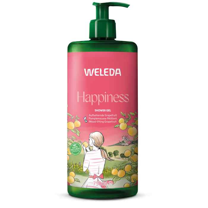 Weleda - Happiness Shower Gel Grapefruit, 750ml