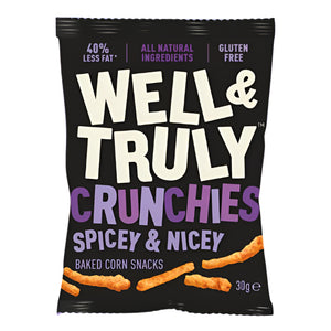 Well&Truly - Crunchies Spicey & Nicey | Multiple Sizes