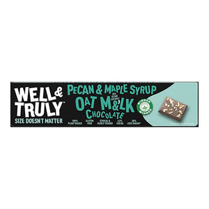 Well&Truly - Pecan & Maple Syrup Oat M&lk Chocolate | Multiple Sizes