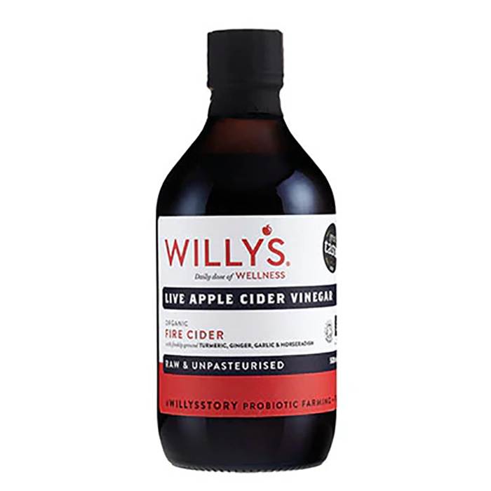 Willy's - Organic Fire Cider, 500ml  Pack of 6