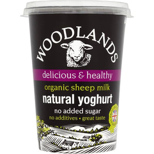 Woodlands Park - Organic Sheeps Yoghurt, 450g