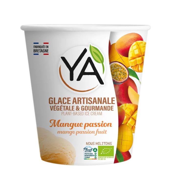 Ya - Coconut Ice Cream Mango Passion Fruit, 500ml