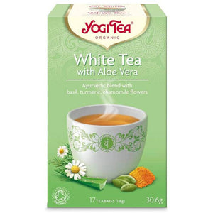 Yogi Tea - White Tea with Aloe Vera, 17 Bags