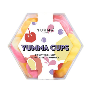 Yumma Candy - Hexagon Yumma Cups, 100g | Pack of 8