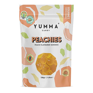 Yumma Candy - Pouch Peachies, 138g | Pack of 7