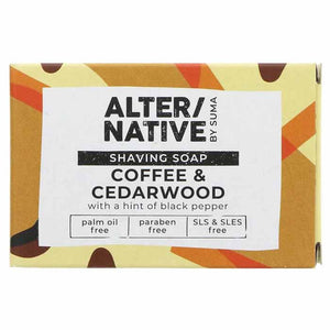 Alter/Native - Coffee & Cedarwood Shaving Bar, 95g