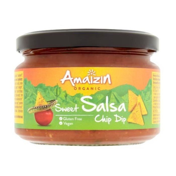 Amaizin - Organic Salsa Dip - Sweet, 260g - front