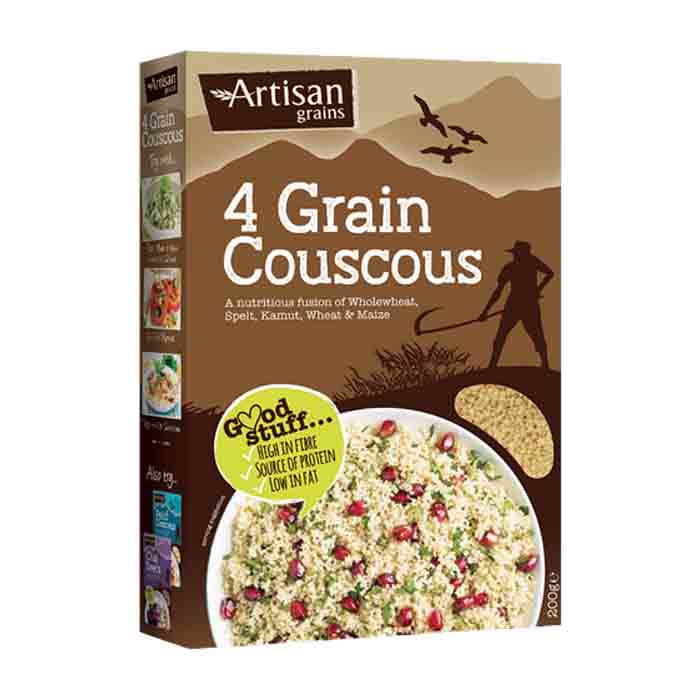 Artisan Grains - Cous Cous - 4 Grain, 200g