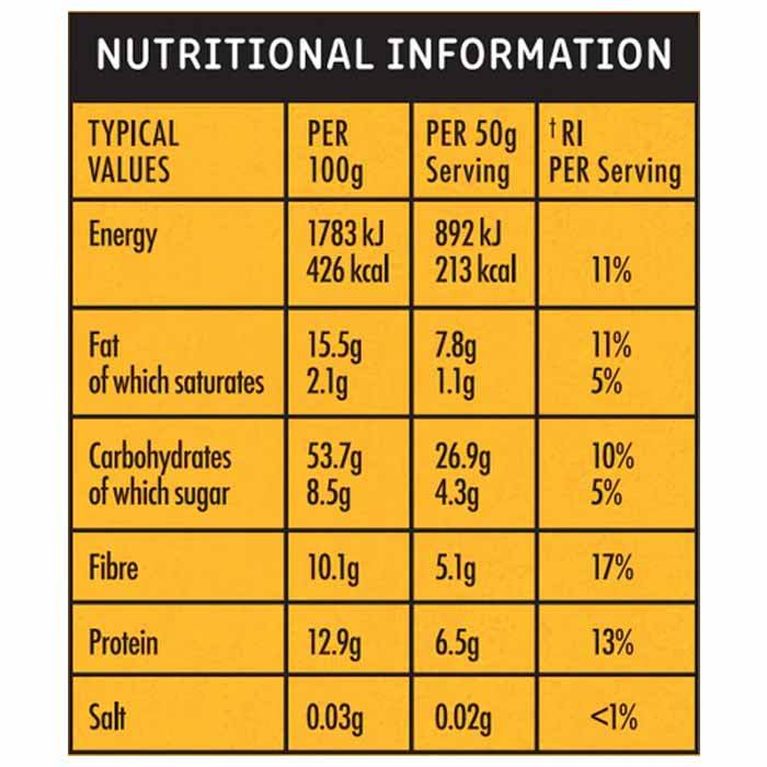 Bio&Me - Gut Loving Porridge, 400g - Super Seedy & Nutty - back